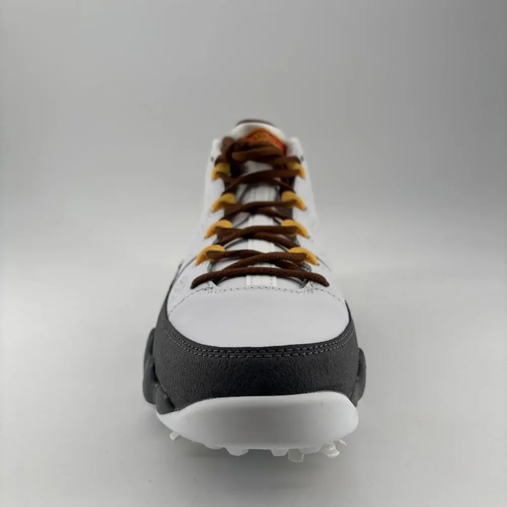 Air Jordan 9 Golf NRG U24 White Gold 7.5 FN6931 100 NEW
